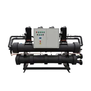 New CE Certified Low Noise Screw Compressor Water Cooled Chiller for Home Farm Retail & Restaurant Use Pump Core Component