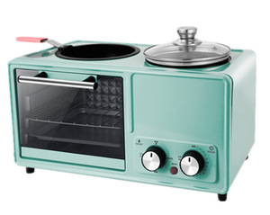Máquina de desayuno 3 en 1 para el hogar, horno multifuncional para hacer café, <span class=keywords><strong>tostar</strong></span>, freír huevos, cafetera para el desayuno - Product Image 4