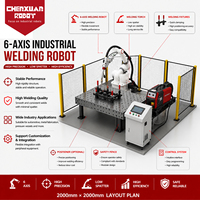 Robot Las Kolaboratif OEM ODM Sistem Cobot Pengelasan Lengkap Lengan Robot Pengelasan Terintegrasi untuk Otomasi Industri