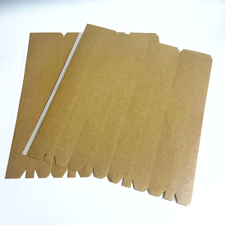 With easy tear strip Self adhesive kraft paper sealing tape custom