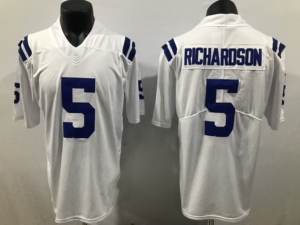 Maglie da Football Americano di Alta Qualità # 5 RICHARDSON # Maglia da Calcio con Numeri e Nomi TAYLOR 28 per Giovani, Bambini, Donne e Uomini - Product Image 4