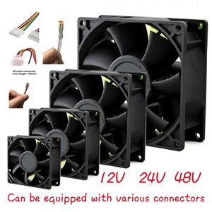 <span class=keywords><strong>Ventilatore</strong></span> a Flusso <span class=keywords><strong>Assiale</strong></span> da 120mm Ventole di Raffreddamento <span class=keywords><strong>12V</strong></span> 24V 48V DC di Scarico 120*25mm 80mm 60*25mm 40*10mm Ventola Soffiante Turbo Jet - Product Image 1