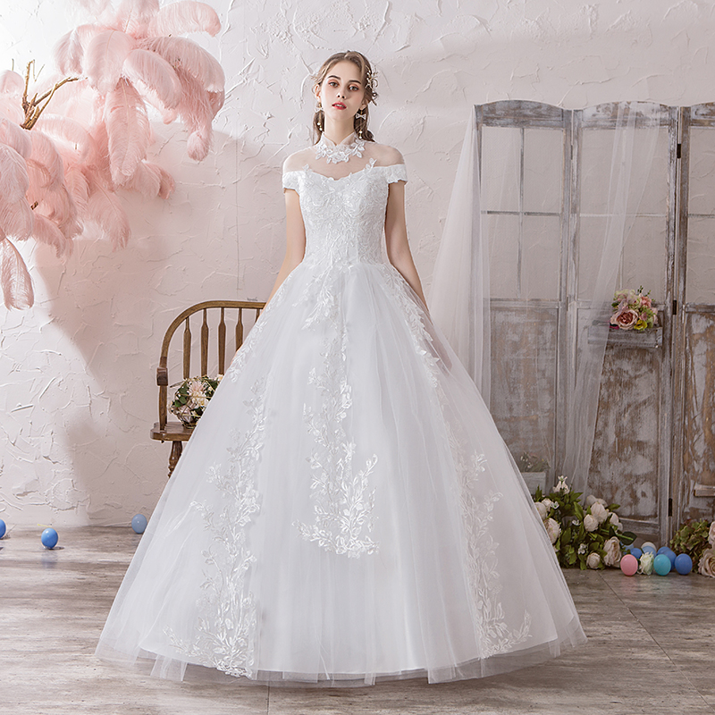short vintage plus size wedding dresses Tea Length Elopement Wedding Dress | Short 1950 Vintage Bridal Gown