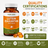 Gélules de Lutéine et de Zéaxanthine pour la Santé Oculaire et Antioxydante – Soutien Nutritionnel pour Adultes – Marque Blanche B2B pour Acheteurs
