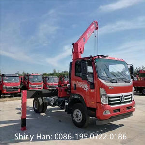 Iyi fiyat HOMAN 4*<span class=keywords><strong>2</strong></span> kargo kamyon vinç ile 3.<span class=keywords><strong>2</strong></span> ton düz/katlanır kollu vinç kamyon - Product Image 3