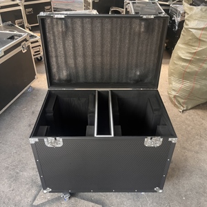 <span class=keywords><strong>Flightcase</strong></span> en aluminium robuste pour projecteur de scène à tête mobile LED 19x15W Beam Zoom Wash RGBW, équipement d'éclairage pour DJ, discothèque, bar, fête - Product Image 1