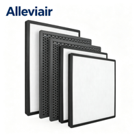 Filtre à air Alleviair FLT9200 H HEPA au charbon actif - Compatible avec GermGuardian AC9200WCA pour la maison et le bureau