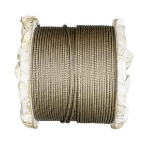 ลวดสลิงเหล็กชุบความร้อน 6x36WS IWRC สำหรับงานอุตสาหกรรม มีสินค้าในสต็อกจำนวนมาก - Product Image 1