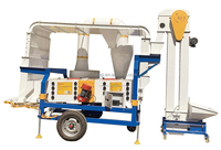 Machine de nettoyage et de calibrage des graines de sésame, de millet et de café pour l'Afrique, équipement de nettoyage à tamis d'air pour le traitement agricole de haute performance