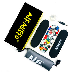 ALF.AILEFU 2024インストックフィンガースケートボーディング30/32/34mm完全5プライメープルミニスケートボードカスタマイズフィンガーボード - Product Image 2