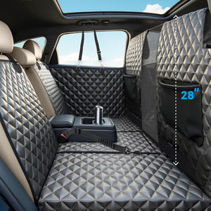 Lynpet防水滑り止め犬用カーシートカバーハイサイドバリア付き500ポンドハードボトムスクラッチプルーフキャリングバッグ付き - Product Image 1