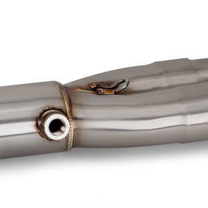 Modification d'échappement de moto, tuyau de liaison avant en acier inoxydable compatible avec le silencieux d'origine pour <span class=keywords><strong>Honda</strong></span> XL750 <span class=keywords><strong>Transalp</strong></span> <span class=keywords><strong>750</strong></span> CB750 Hornet - Product Image 4