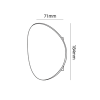 Applique murale ronde avec éclairage LED d'intérieur Intérieur Maison Hôtel Décoratif Salon Chambre à coucher Appliques murales à LED