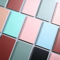 Carnet à spirale souple A4 personnalisé de luxe, imperméable, avec couverture souple, couleur personnalisée, pour étudiants, entreprises, bureaux, cadeaux
