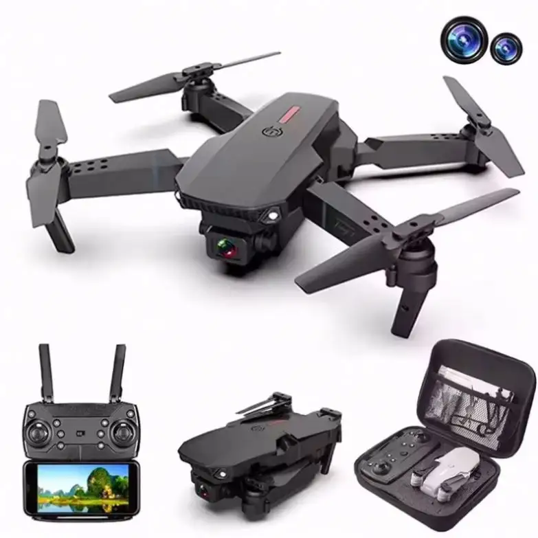 e88 mit kamera 4k hd weitwinkel drohne quadcopter liveübertragung fpv drohne atomic hawx mit 4k kamera kinderspielzeug