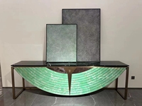 Meuble console de conception italienne, rangement d'entrée et mobilier décoratif, matériaux haut de gamme, meuble de rangement pour la maison