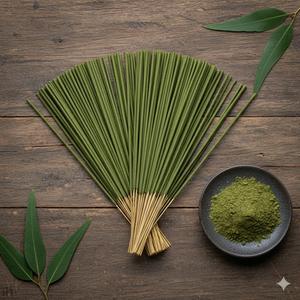 Incienso Aromático Hecho en Vietnam, Hojas de Eucalipto Naturales, Bajo Humo, Larga Duración, Ecológico, Orgánico, para Spa, Hotel, Meditación, OEM, ODM - Product Image 5