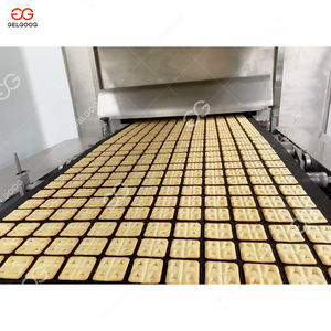 400Kg Per Hour Big Scale Bear Hollow Cocomo Biscuit Making Machine Multicolor Cookie Biscuit Strips Production Line - Product Image 6