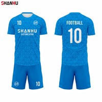 Ensemble Maillot et Short de Football ODM Respirant à Séchage Rapide en Polyester – Vente en Gros pour Équipes – Maillot de Foot Personnalisable