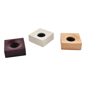 Mới Đến Tùy Chỉnh Nến Phổ Biến Chứa Màu Đen Bằng Gỗ Sậy Khuếch Tán Cap - Product Image 5