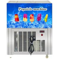 Commerciële automatische ijslolly-automaat, dagelijkse productie 3.000 stuks, multi-smaak fruit ijslolly ijsroomproductie water