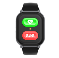 Jam Tangan Pintar GPS CT31 untuk Lansia, Laris Manis, dengan SIM 4G, Panggilan Video, Pelacak Tidur, SOS, Pesan Suara, Pengingat Kesehatan, untuk Manula
