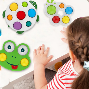 Nouvelle tendance enfants jouet sensoriel Silicone PoP conseil sans BPA <span class=keywords><strong>Montessori</strong></span> jouet d'apprentissage divers Styles jouet intellectuel pour tout-petit - Product Image 5