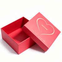 Emballage en papier de carton recyclable au design de luxe personnalisé pour boîte-cadeau de mariage et de vacances avec couvercle