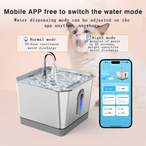 น้ำพุน้ำแมวอัตโนมัติ304สแตนเลส4L ควบคุมด้วยแอปน้ำพุสัตว์เลี้ยงอัจฉริยะ - Product Image 4