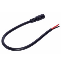 5521 2,1mm 5,1mm DC-Stecker Buchse Anschluss 5,5*2,1 zu Offenem Stromladekabel