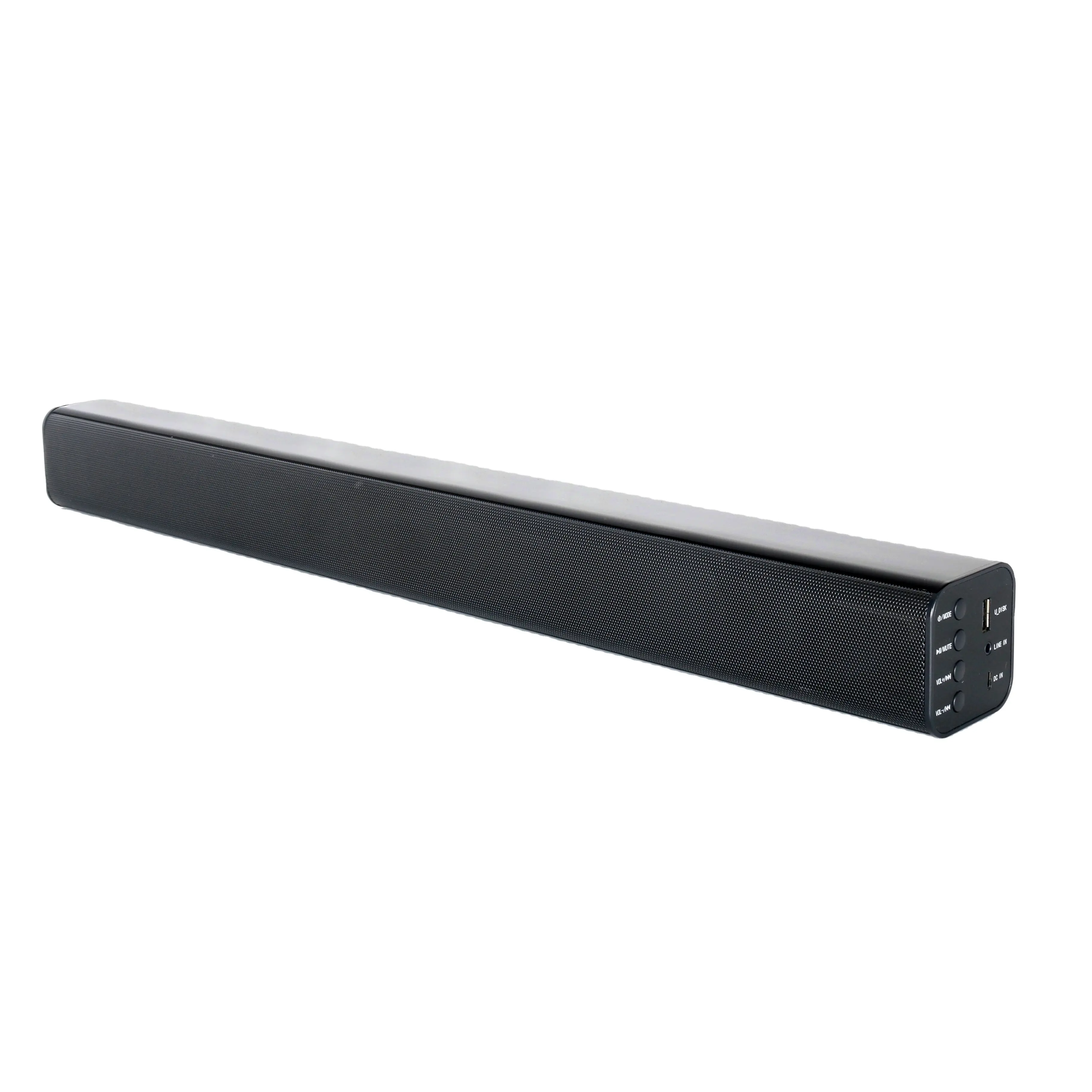 ระบบโฮมเธียเตอร์ 2.0ch 10W ไร้สายบลูทูธซาวด์บาร์พร้อม AUX สําหรับลําโพง Soundbar โฮมเธียเตอร์ทีวี