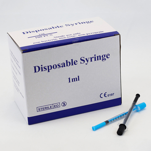 Seringues à <span class=keywords><strong>insuline</strong></span> stériles jetables bleues avec aiguille U-100 U-40 0,5 cc (<span class=keywords><strong>ml</strong></span>) <span class=keywords><strong>1</strong></span> cc (<span class=keywords><strong>ml</strong></span>) prêtes à être expédiées, couleurs neuves et design innovant - Product Image 4