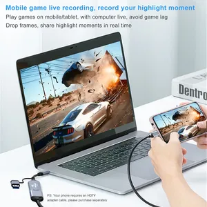 <span class=keywords><strong>Tarjeta</strong></span> Capturadora de Video 4K 30HZ MS2130 USB 3.0 HDMI Real, Caja de Grabación de Juegos 1080p 60fps, Transmisión en Vivo para <span class=keywords><strong>PS4</strong></span>, PS5, Switch - Product Image 5