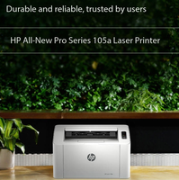 Cartucho de Tóner Láser Negro H-P 105a, Solo Impresión USB, 20 ppm, 1200 dpi, 1 Año de Garantía, en Stock