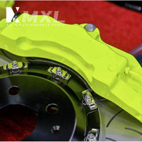 Kit Part Kaliper Rem Kustom 6 Piston Big Brake Caliper untuk Upgrade Rem Lexus Nissan Subaru Mazda R18 R19 R20 Inch