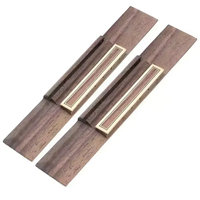 Vente en gros de chevalet de guitare à 6 cordes en bois de palissandre de 185mm pour kits de guitare DIY