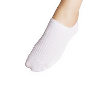 ถุงเท้าข้อสั้นผู้หญิง ถักจากผ้าฝ้าย ระบายอากาศได้ดี แบบไม่เห็นขอบ  สำหรับใส่ในชีวิตประจำวัน สไตล์เกาหลี - Product Image 1