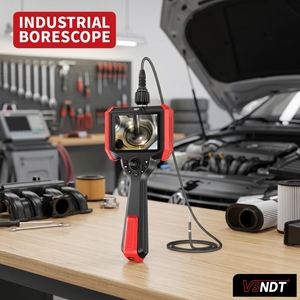 Flexible Portable Industrial Borescope with 6mm Lens 2M <b>Cable</b> IP67 Waterproof 720P HD 360. Rotatable for Car Repair - Product Image 1