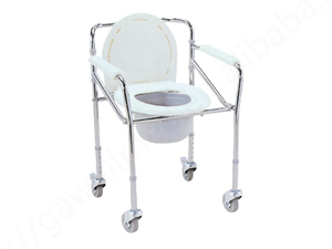 Ghế phòng ngủ cho người cao tuổi hàng đầu bán bệnh viện gấp commode ghế nhà vệ sinh với xô Bô ghế thép commode ghế - Product Image 5