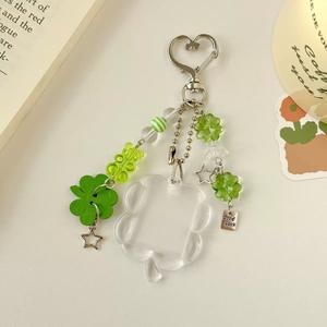 Llavero de Trébol de Cuatro Hojas con Logotipo Personalizado, Impermeable, Ligero, Súper Atractivo, Bolsa de Regalo Promocional - Product Image 2