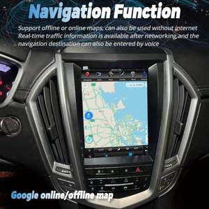 Autoradio Tesla avec écran Android pour Cadillac SRX 2009-2012, Android 13, 4G WIFI, Carplay, Navigation GPS, Lecteur vidéo 2 Din - Product Image 4