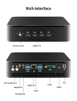 Nouveau Mini PC DDR4 I3/i5/i7/i9-11900 pour Bureau et Affichage Numérique, Support de Montage sur Bureau avec Prise en Charge Temp2.0