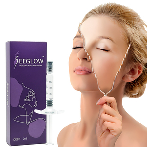 Gel injectable d'<span class=keywords><strong>acide</strong></span> <span class=keywords><strong>hyaluronique</strong></span> réticulé 2 ml – Remplisseurs dermiques pour les yeux, le nez, les lèvres et le visage – Anti-âge et raffermissant – Concentration HA 26 mg/ml - Product Image 5