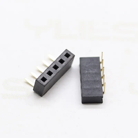 Muestra Gratuita de Conector Hembra de Ángulo Recto de 90 Grados, Personalizado, de 2.00mm de Altura, 4.3mm de Paso, 02~40P, de Una Sola Fila