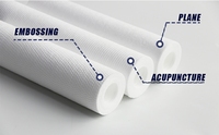 Cartouche de charbon actif en coton PP essentielle de 10 pouces avec filtration de 1,0 micron pour la maison, l'hôtel et l'extérieur