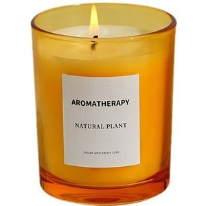 Bougie parfumée Northern Mu en cire de soja, en forme de tasse, aromathérapie, parfum naturel de plantes - Product Image 3