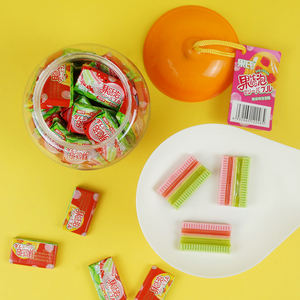 Fruity Bubble <strong>Gum</strong> In Bulk Boxes Bottles Bags Chewy Bites With An Unexpected Flavor Burst In Each Pouch - Product Image 5
