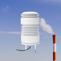 Détecteur de qualité de l'air 5-en-1 RK300-08C durable avec capteur de gaz RS485