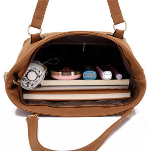 Nouvel ensemble de sacs multi-pièces pour femmes 2025 – Sacs à main, sacs bandoulière et sacs à l'épaule tendance pour femmes avec fermeture éclair et doublure en polyester - Product Image 2