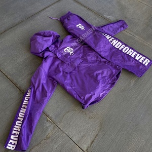 Custom Design Men Nylon Tracksuit Sports Suit Jogger Set Two Piece <b>Zip</b> <b>up</b> <b>Jackets</b> Nylon Sweat Suits Windbreaker Tracksuit - Product Image 5